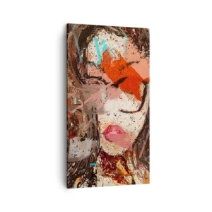 Tablou pe pânză - Chiar nu știe nimeni cum ești tu - 45x80 cm