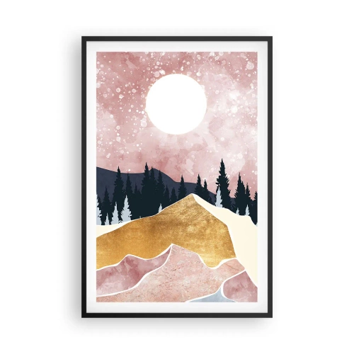 Poster în ramă neagră - Garda de noapte - 61x91 cm