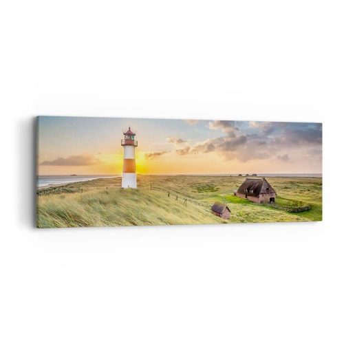 Tablou pe pânză - Între valuri - 90x30 cm