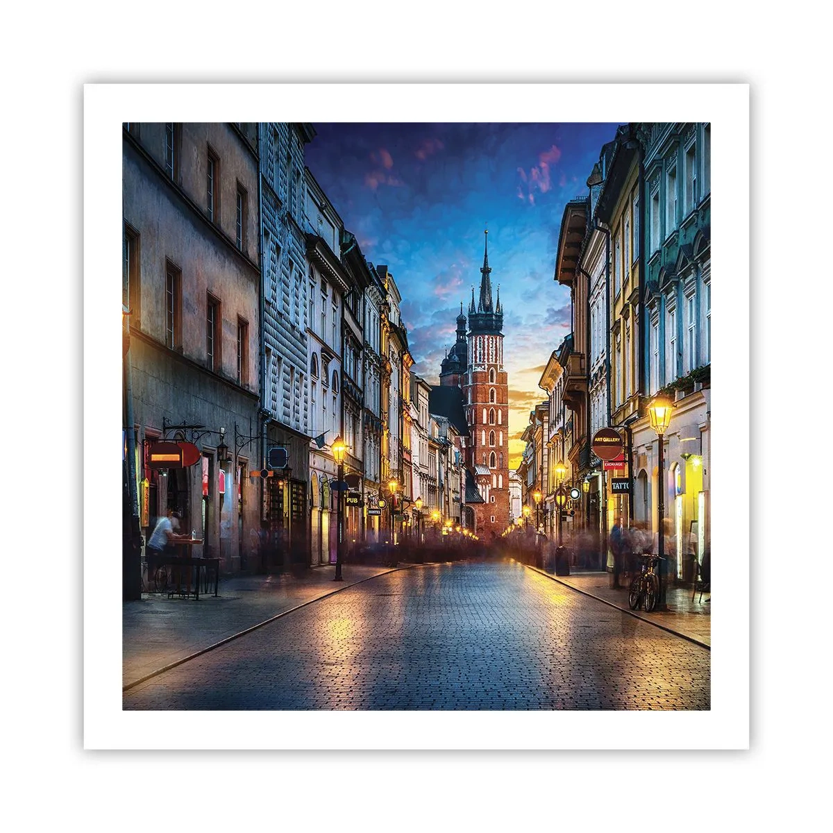 Poster - Farmecul Cracoviei - 60x60 cm