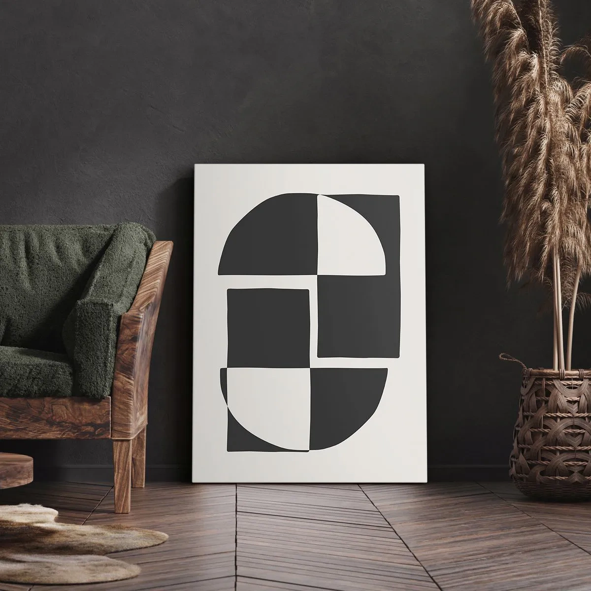 Tablou pe pânză - Antiteză - sinteză - 70x100 cm