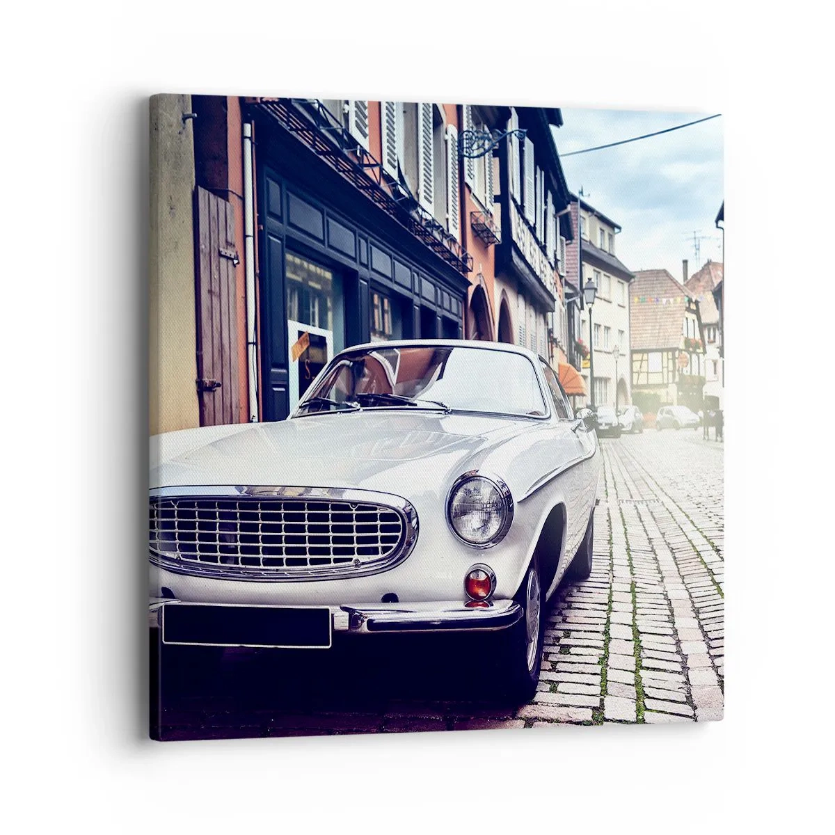 Tablou pe pânză - Trecutul este astăzi - 40x40 cm