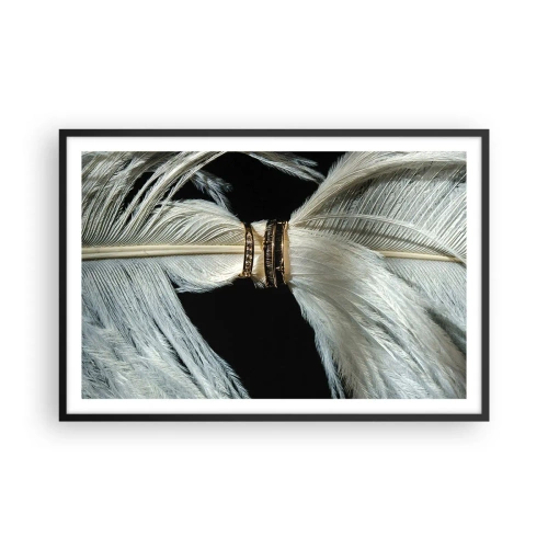 Poster în ramă neagră - ...și nu te voi părăsi.. - 91x61 cm