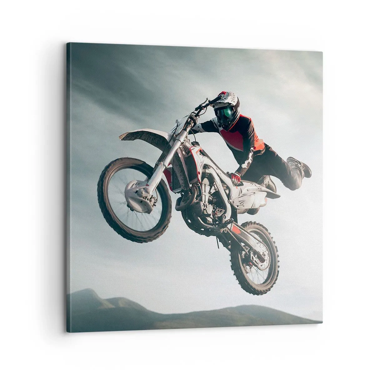 Tablou pe pânză - Nu există distracție fără risc - 60x60 cm