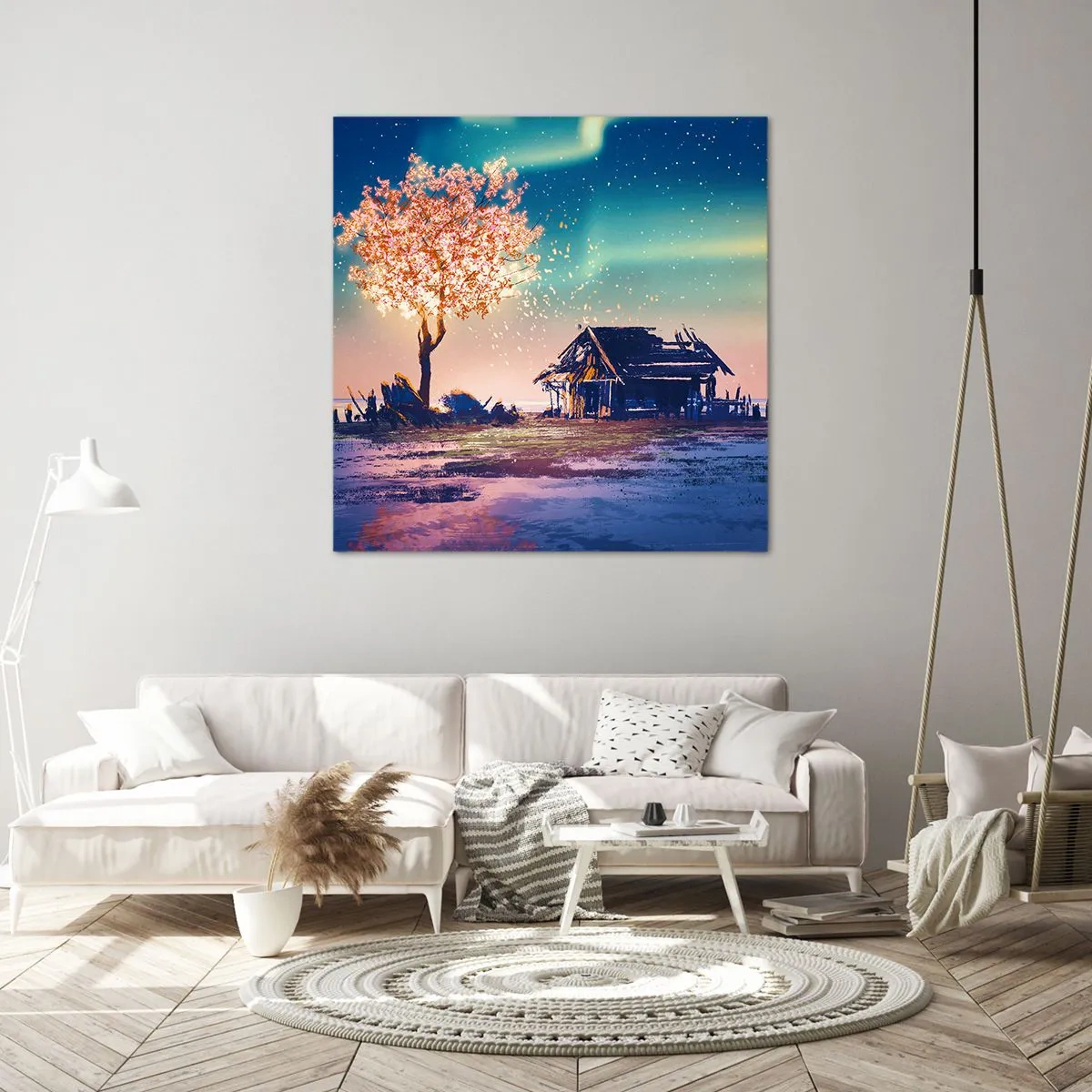 Tablou pe pânză - Natura nu trece - 60x60 cm