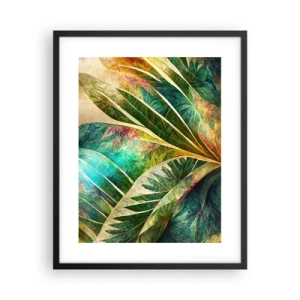 Poster în ramă neagră - Culorile tropicelor - 40x50 cm