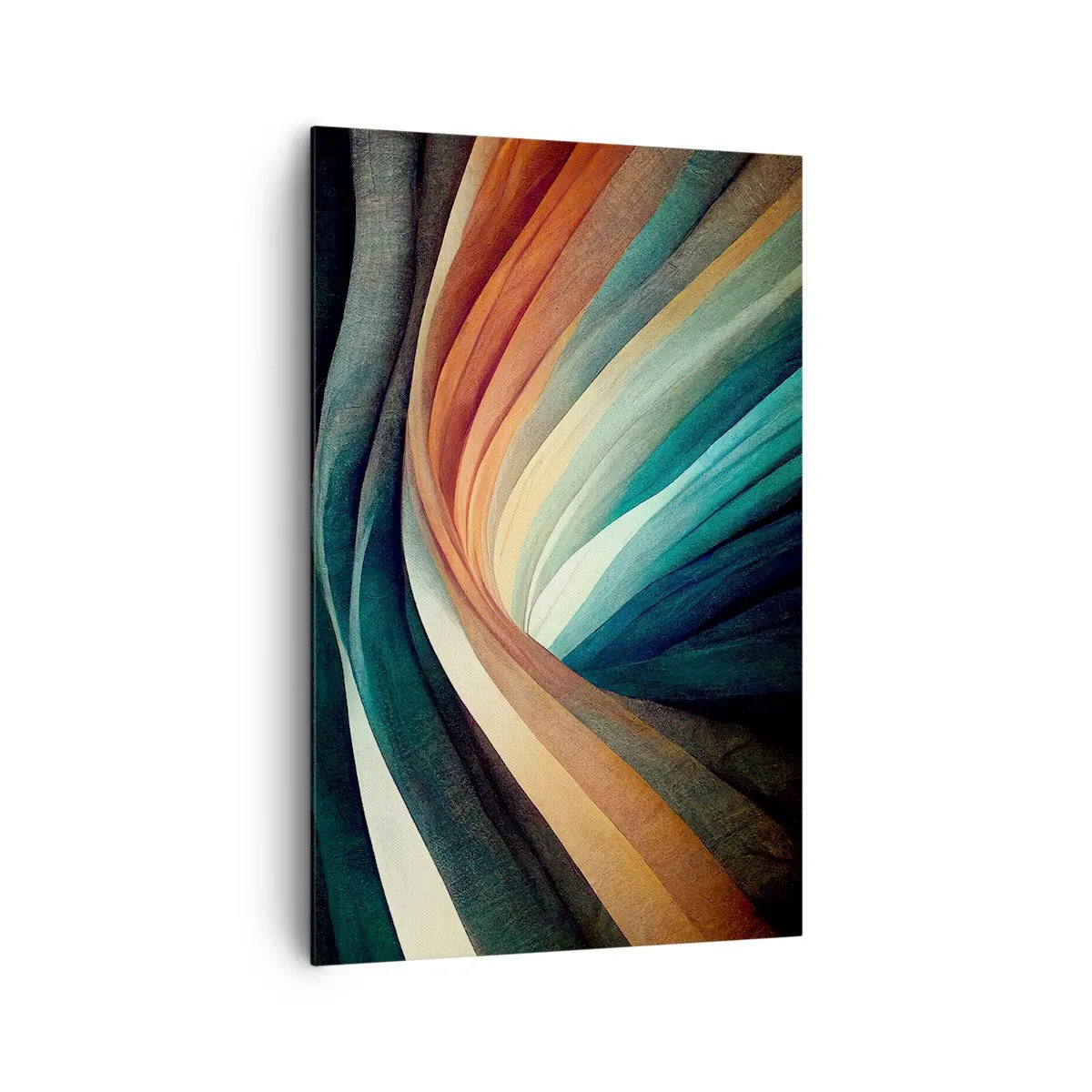 Tablou pe pânză - Țesute din culori - 80x120 cm