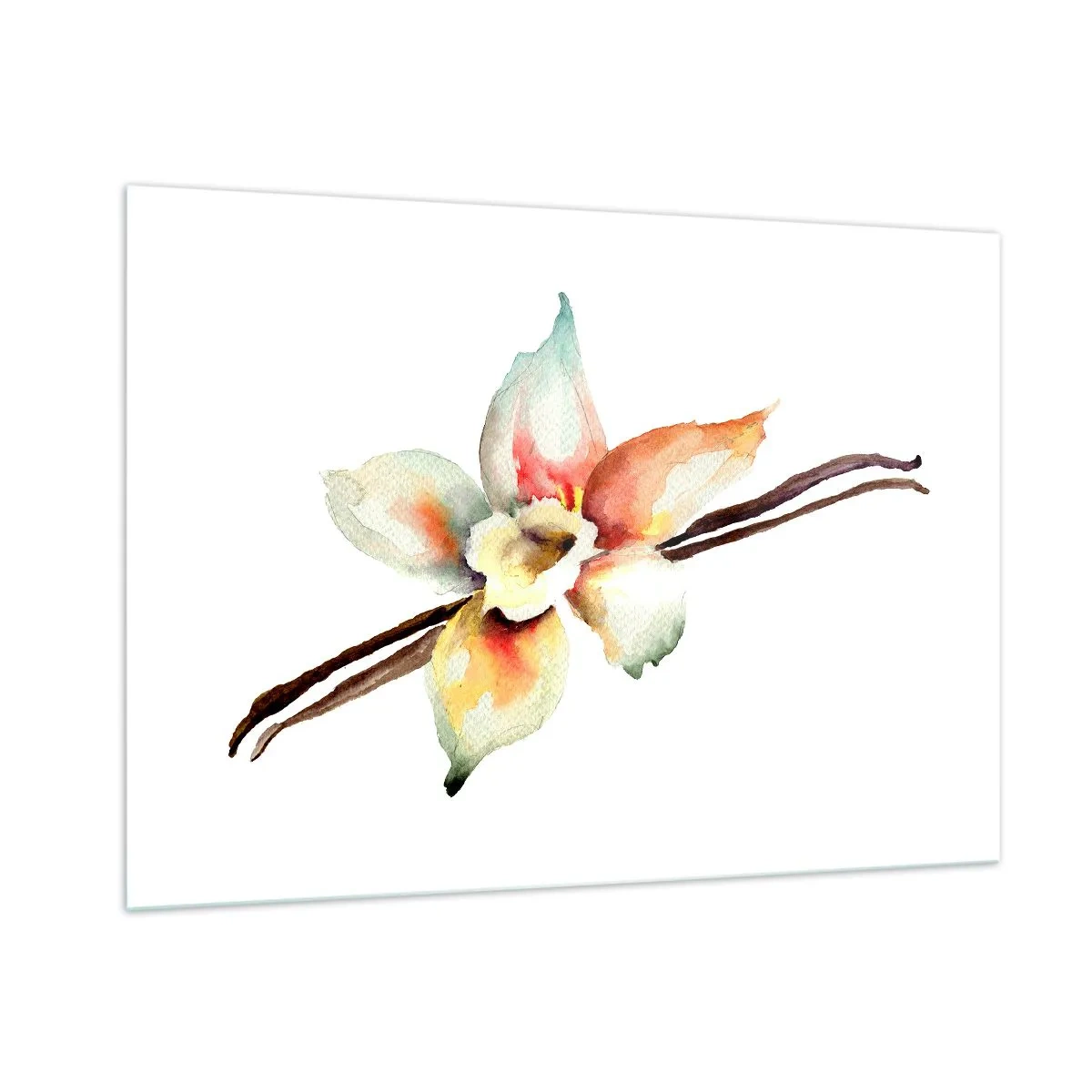 Tablou pe sticlă - Dulceața stropită - 100x70 cm