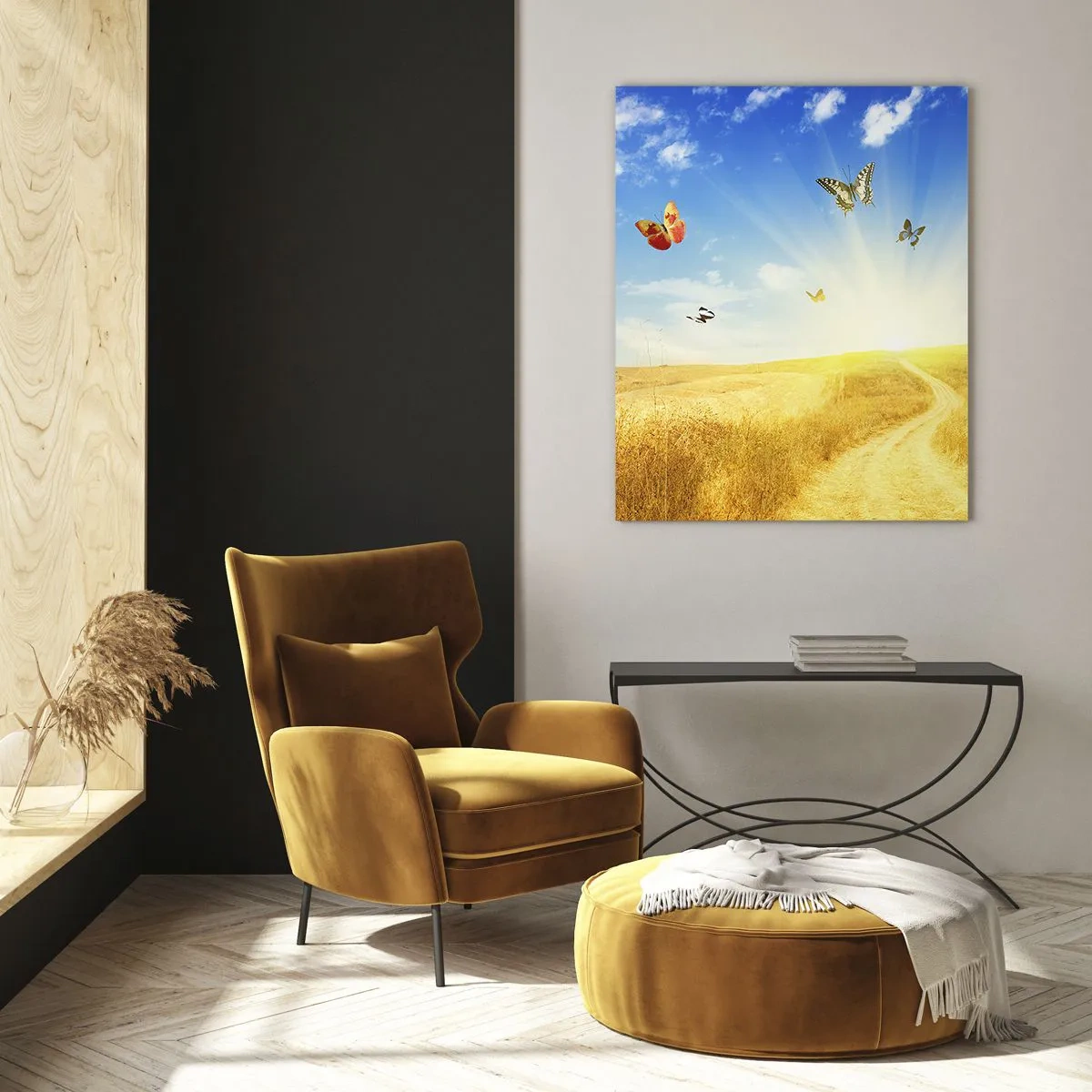 Tablou pe sticlă - Și cum să nu iubești vara? - 50x70 cm