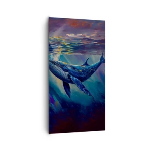 Tablou pe pânză - Bun venit în lumea mea - 65x120 cm