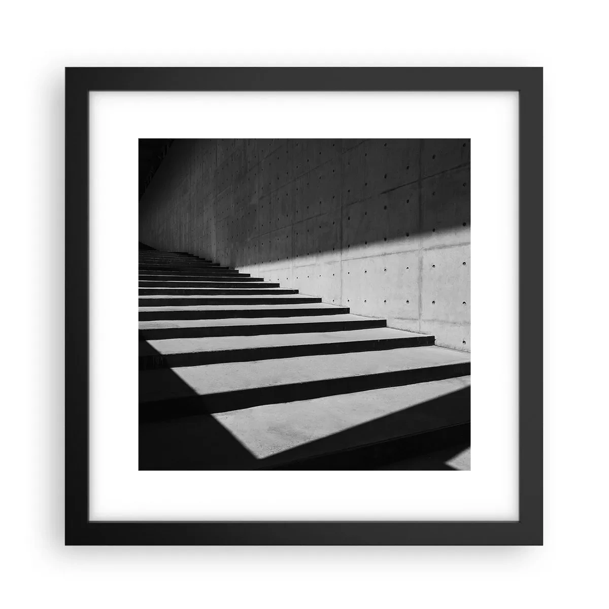 Poster în ramă neagră - Frumusețea brută a modernismului - 30x30 cm