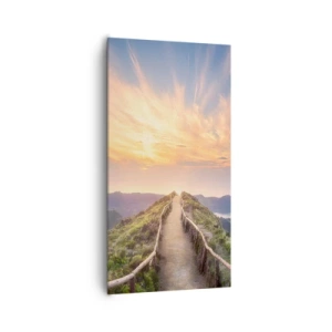 Tablou pe pânză - Aproape de cer - 65x120 cm