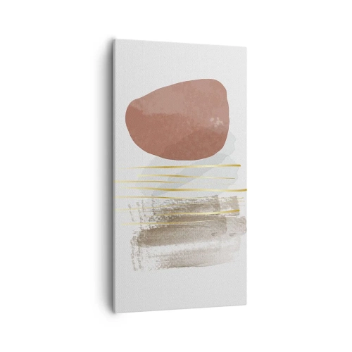 Tablou pe pânză - Colonadă abstractă - 55x100 cm