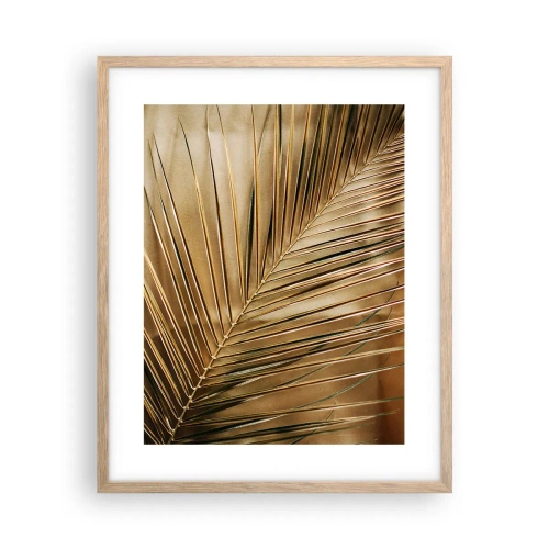 Poster în ramă de stejar deschis - Colonadă naturală - 40x50 cm