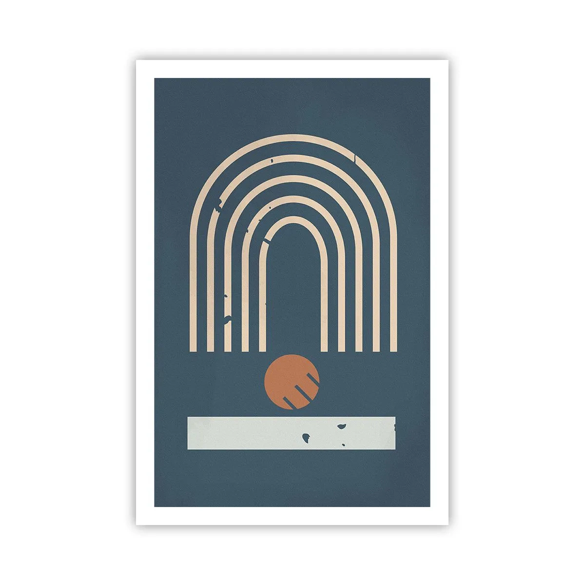 Poster - Geometrie în funcție de rodie - 61x91 cm