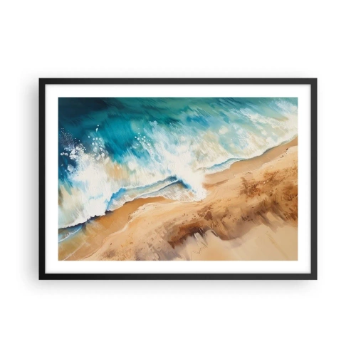 Poster în ramă neagră - Unda de întoarcere - 70x50 cm