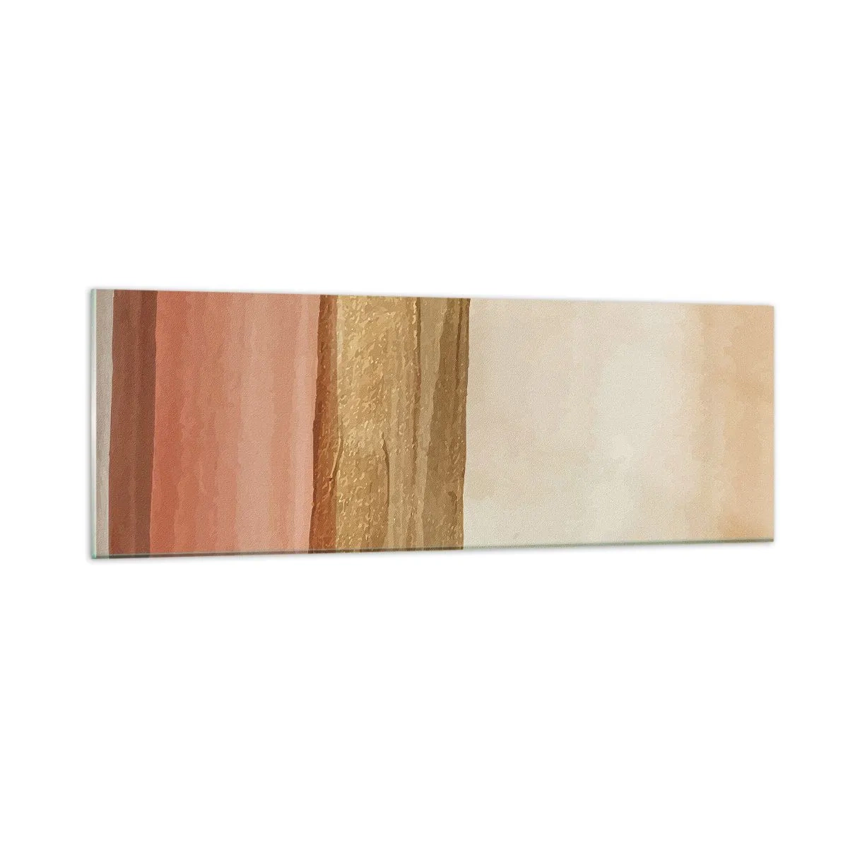 Tablou pe sticlă - Compoziție verticală - 90x30 cm