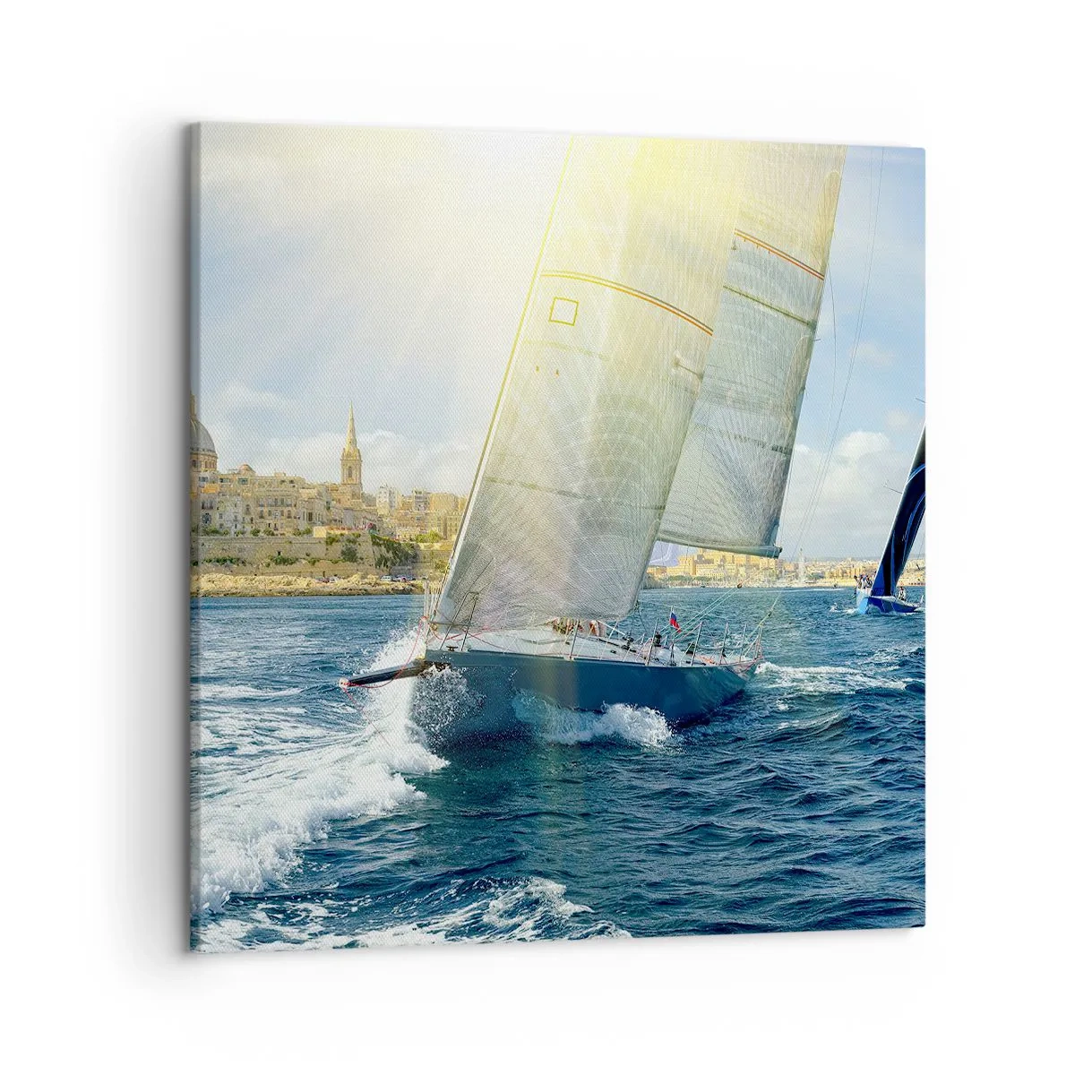 Tablou pe pânză - E timpul să părăsim orașul - 50x50 cm