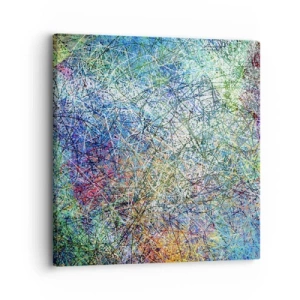 Tablou pe pânză - Nu este atât de simplu - 30x30 cm