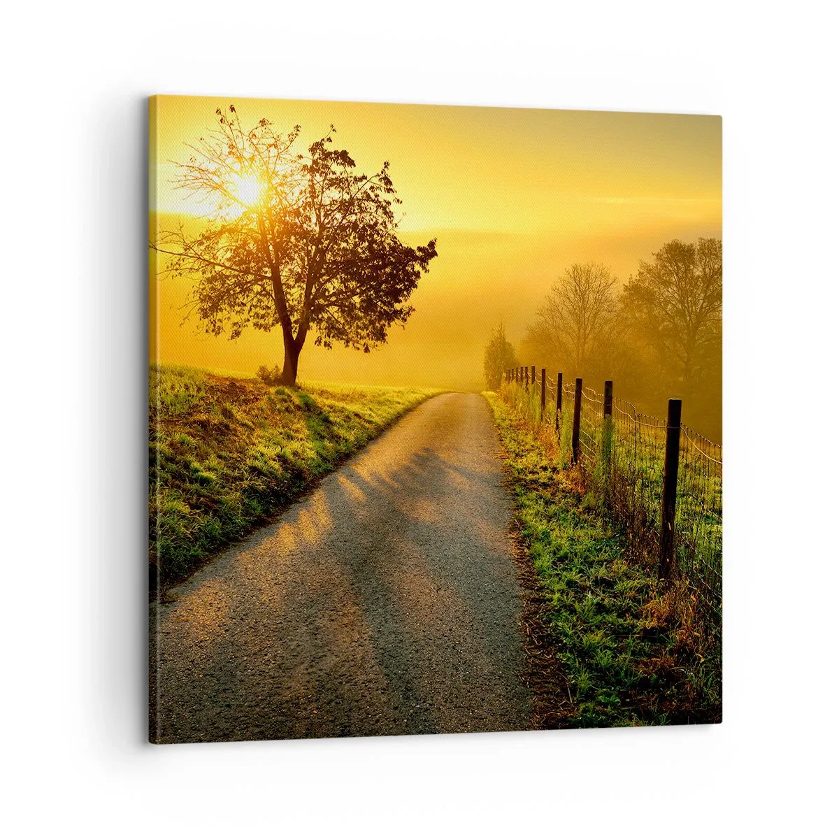 Tablou pe pânză - O după-amiază de miel - 60x60 cm