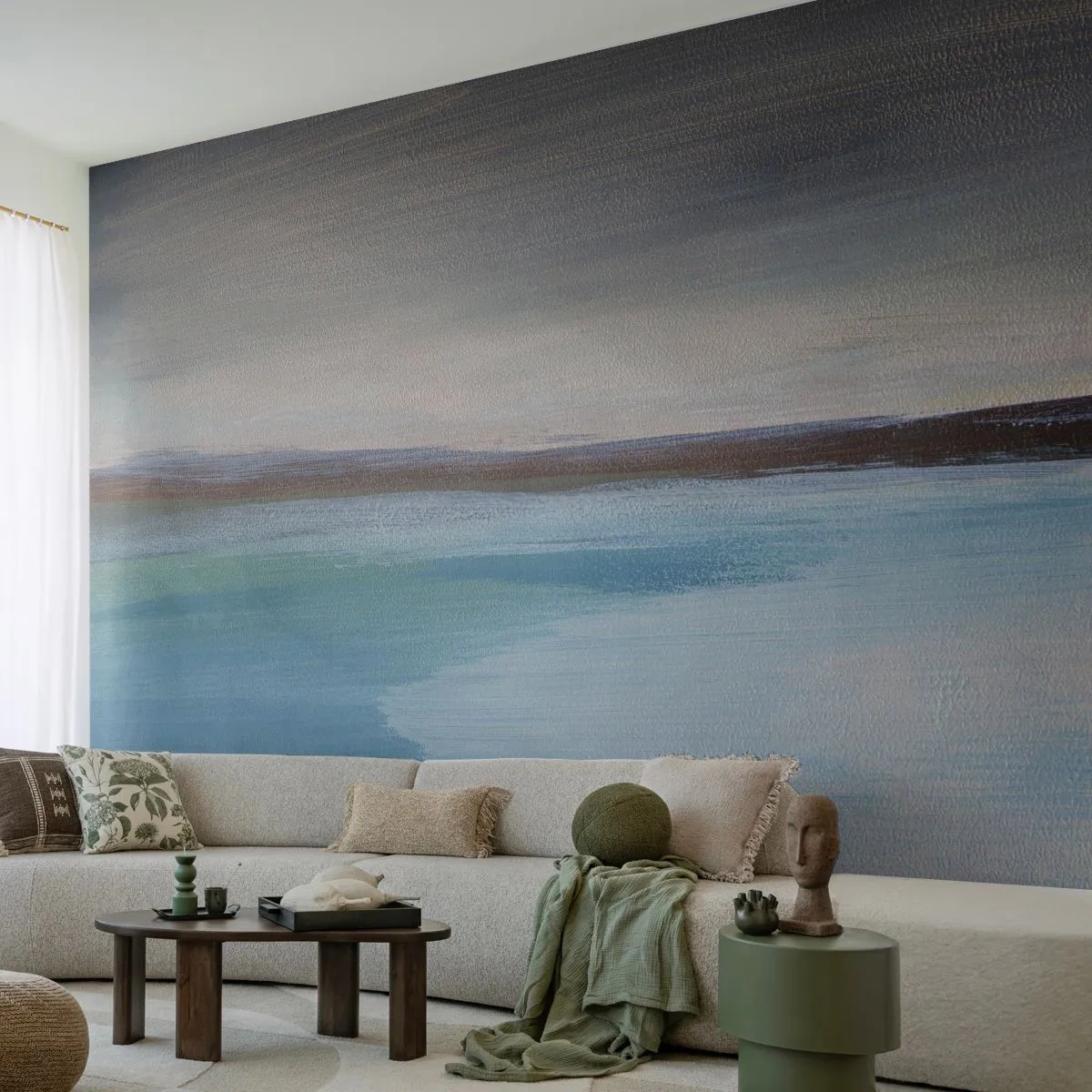 Tapet Premium Sand - Peisaj orizontal - Mare, Bucată, plajă - 100x70 cm