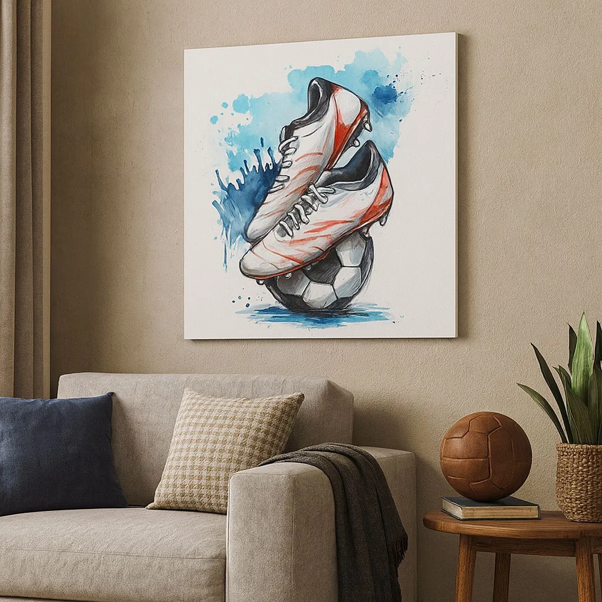 Tablou pe pânză - Spiritul Elveției - 30x30 cm