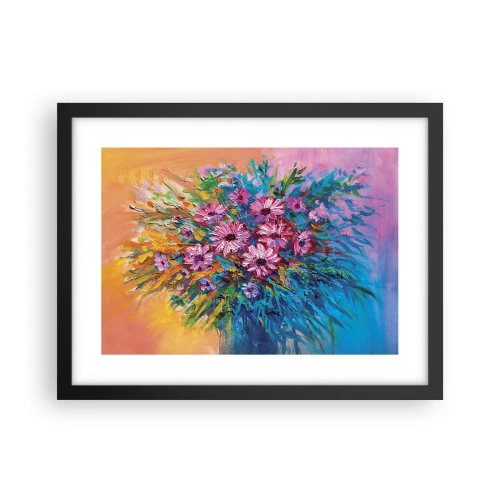 Poster în ramă neagră - Energia vieții - 40x30 cm