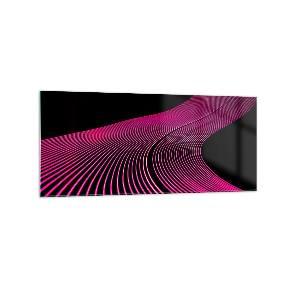 Tablou pe sticlă - Bulevardul de lumină - 120x50 cm