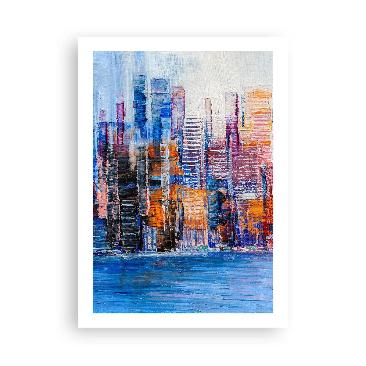 Poster - O metropolă veselă - 50x70 cm