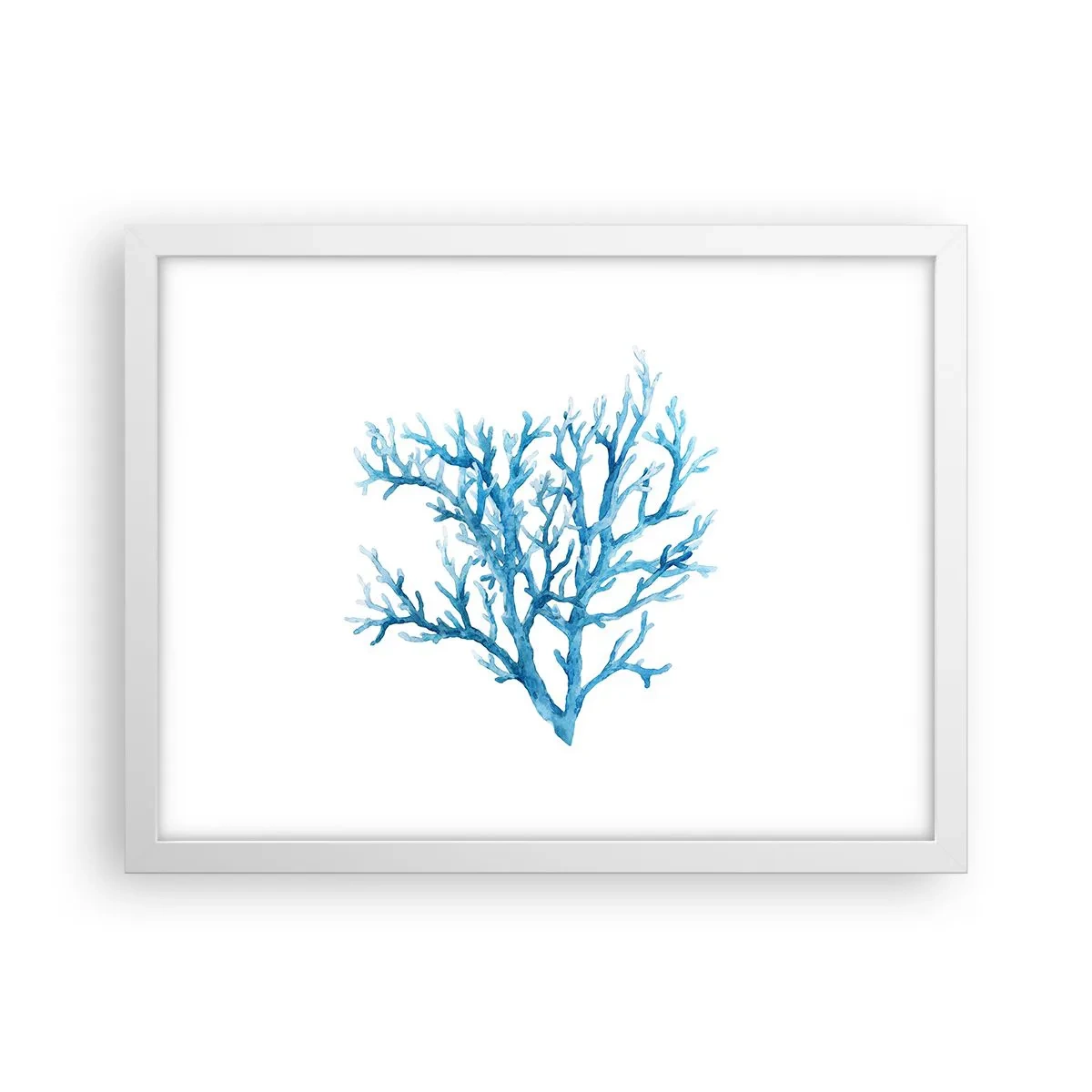 Poster în ramă albă - Filigranul marin - 40x30 cm