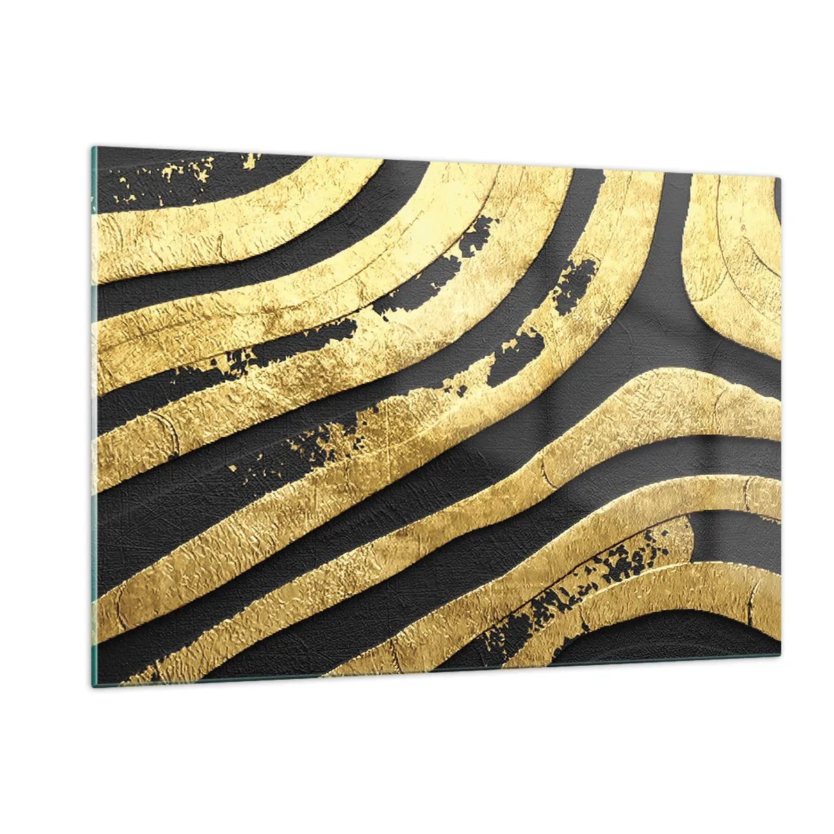 Tablou pe sticlă - Totul curge - 120x80 cm