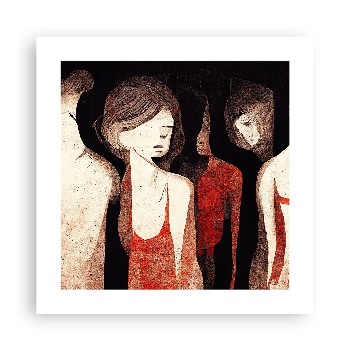 Poster - Madonele întunericului - 40x40 cm