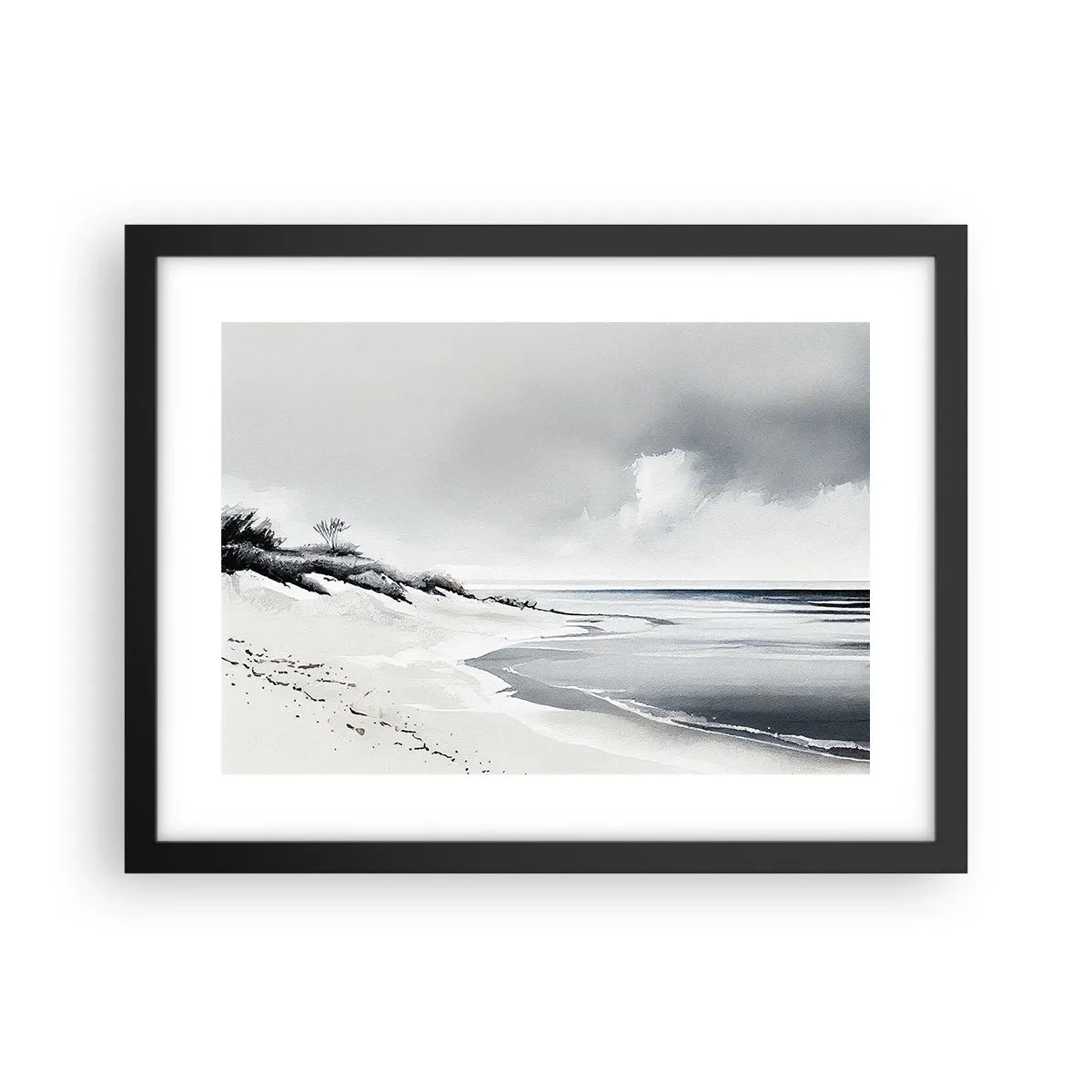 Poster în ramă neagră - Întotdeauna împreună - 40x30 cm