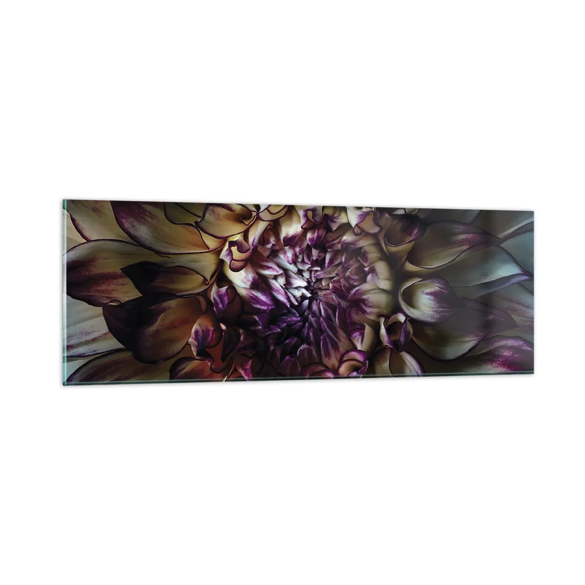 Tablou pe sticlă - Înflorirea tinereții - 90x30 cm