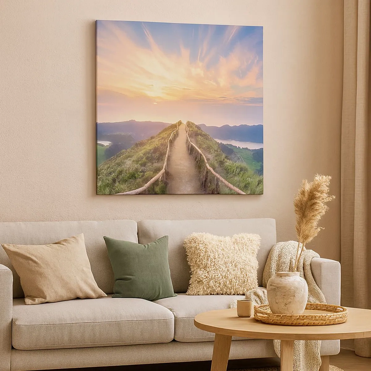 Tablou pe pânză - Aproape de cer - 30x30 cm