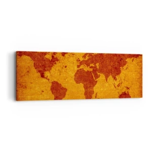 Tablou pe pânză - Invitație la o călătorie - 90x30 cm