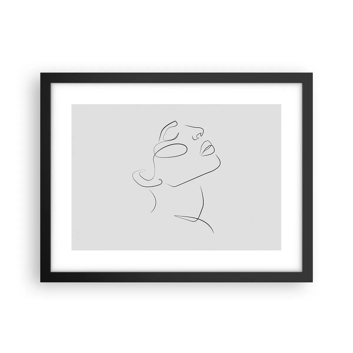 Poster în ramă neagră - Meandrele unui vis - 40x30 cm