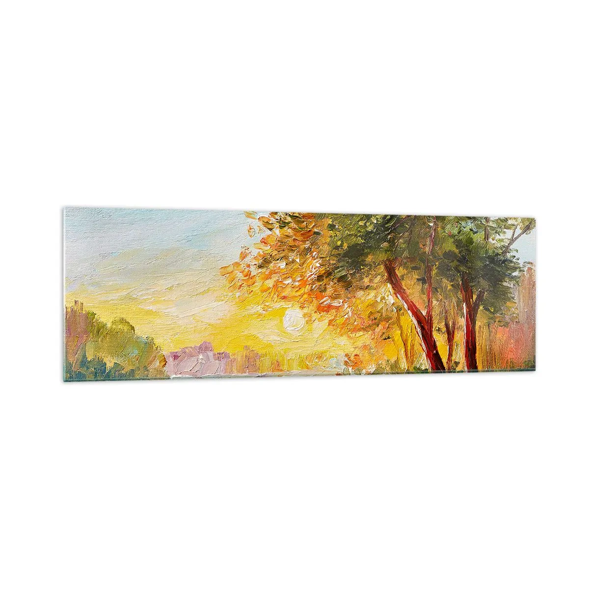 Tablou pe sticlă - Et in Arcadia ego - 160x50 cm
