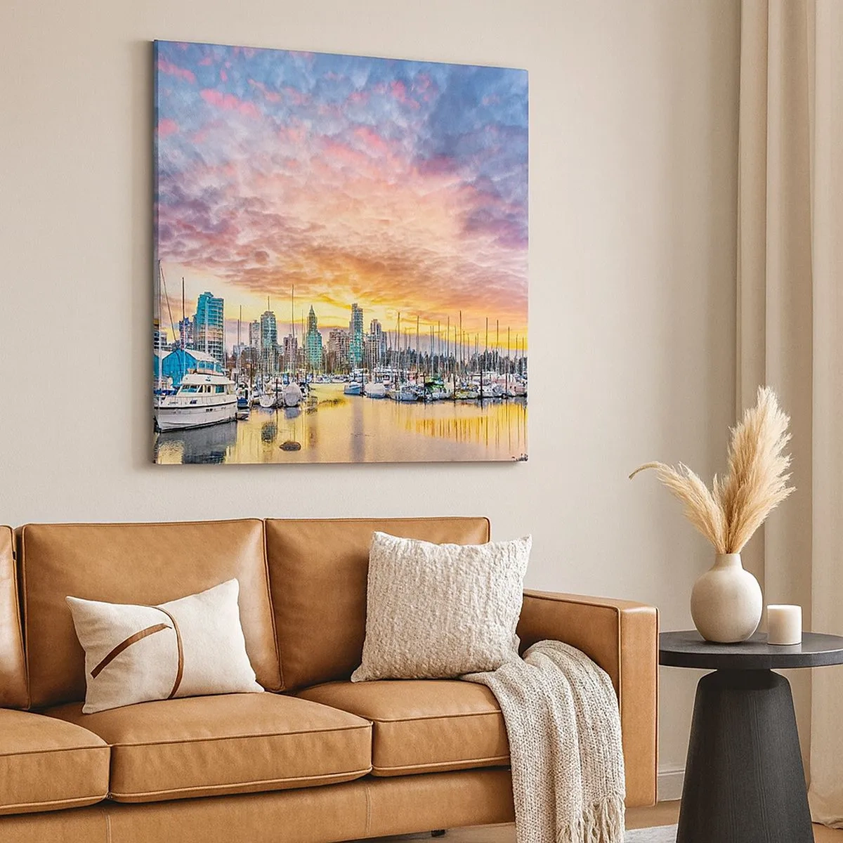 Tablou pe pânză - Orașul celor o mie de marinari - 30x30 cm