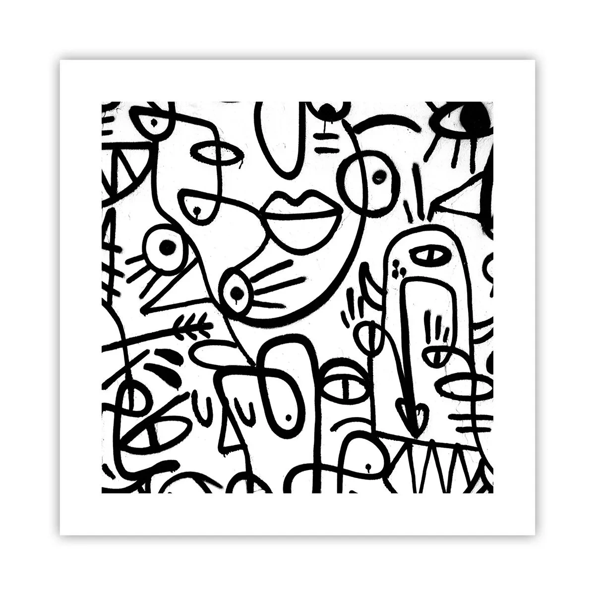 Poster - Chipuri și miraje - 40x40 cm