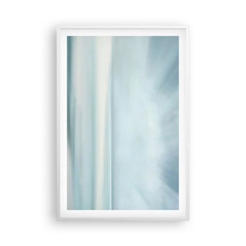 Poster în ramă albă - Liniște până la orizont - 61x91 cm