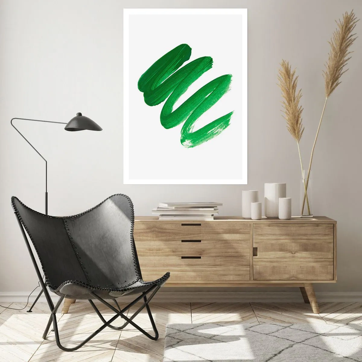 Poster - Glumă verde - 50x70 cm