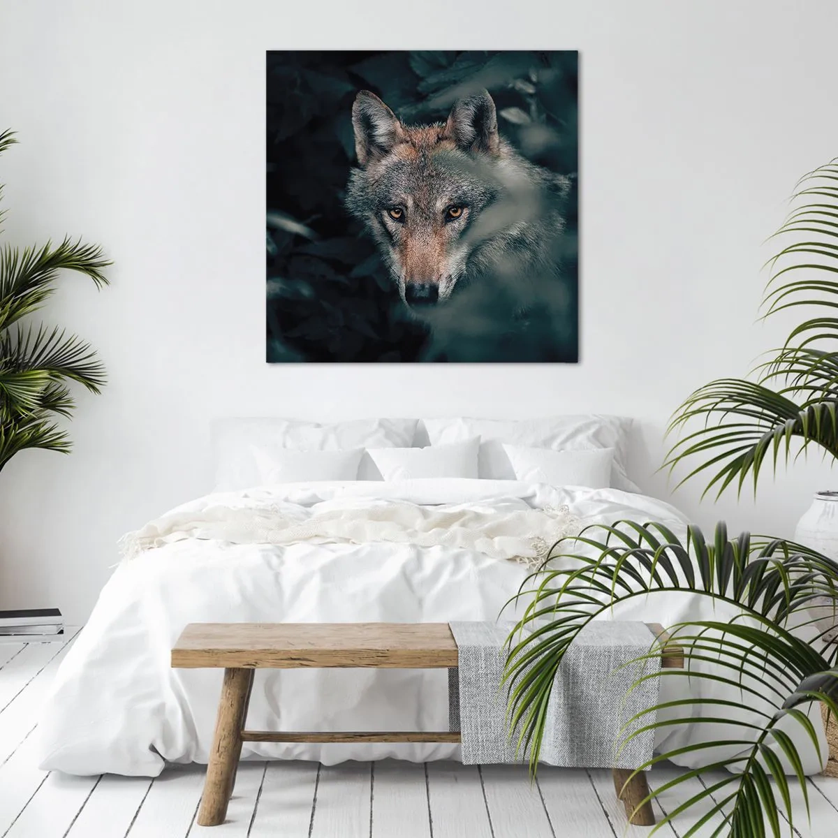 Tablou pe pânză - Vânător - 70x70 cm