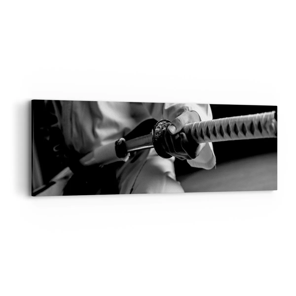 Tablou pe pânză - Sufletul unui războinic - 90x30 cm