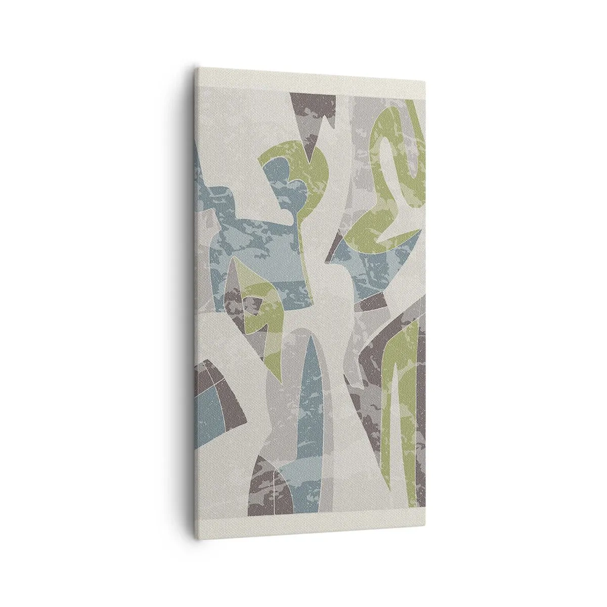 Tablou pe pânză - Compoziție din spatele geamului - 55x100 cm