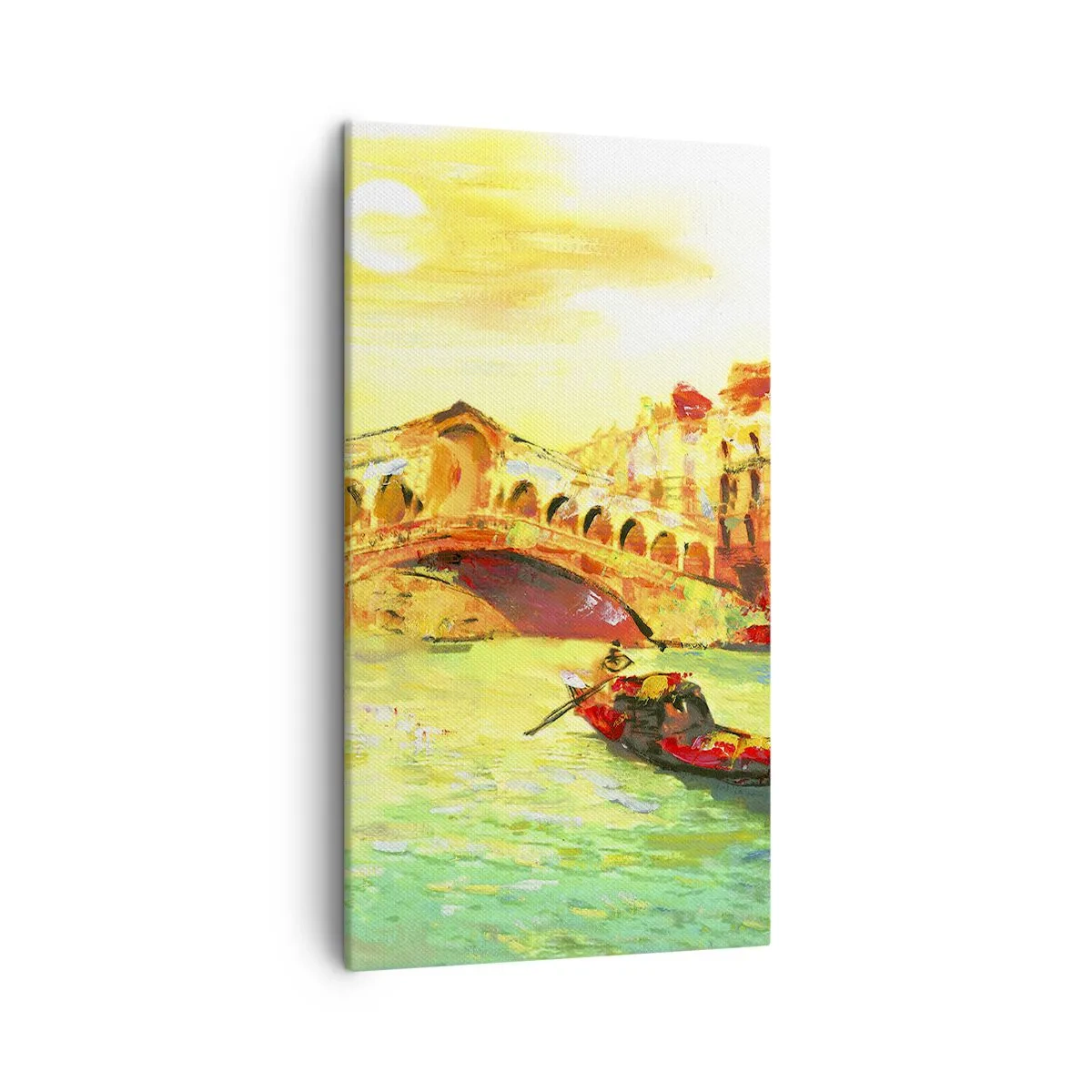 Tablou pe pânză - Pelerinaj de îndrăgostiți - 45x80 cm