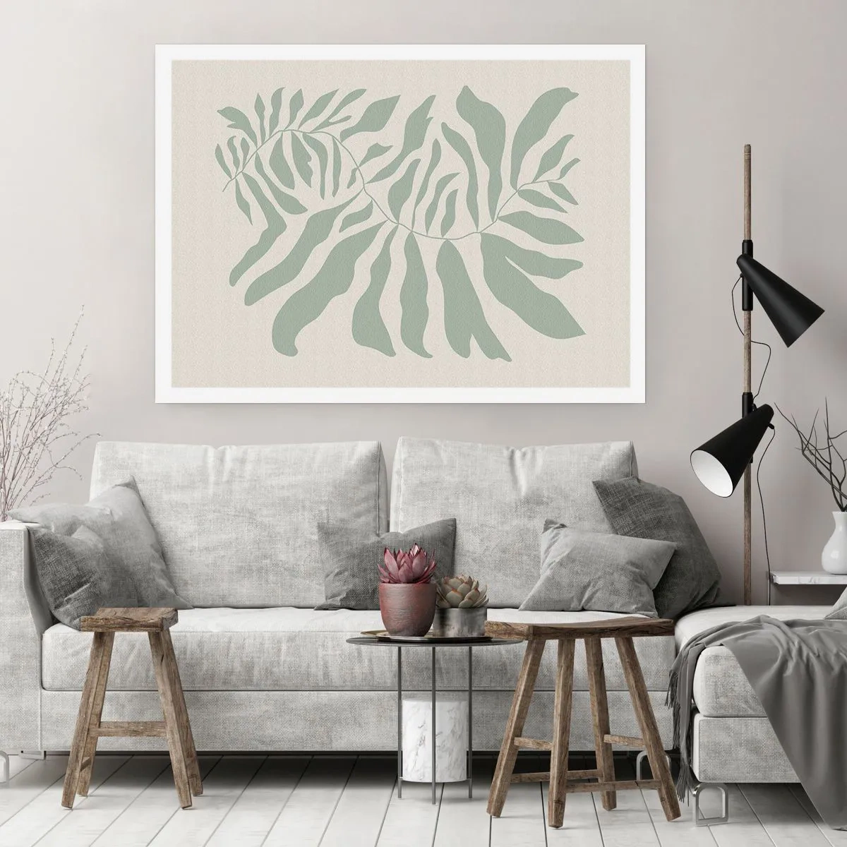Poster - Ramura de smarald - 91x61 cm