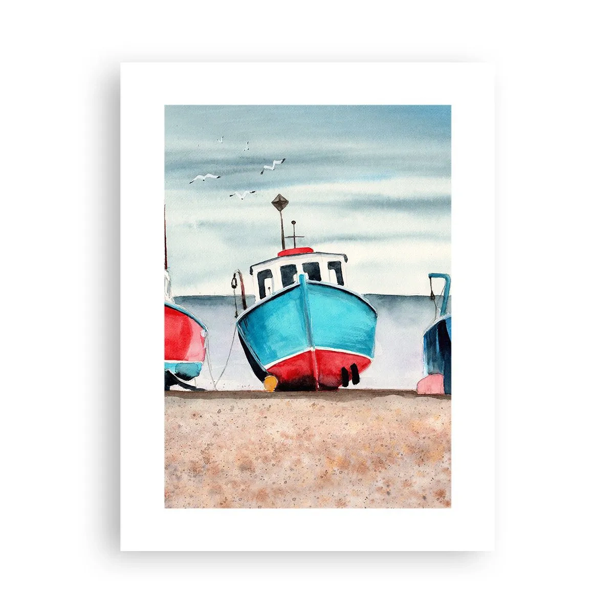 Poster - Gata pentru pescuit - 30x40 cm