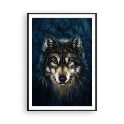 Poster în ramă neagră - Alfa? Și omega - 70x100 cm