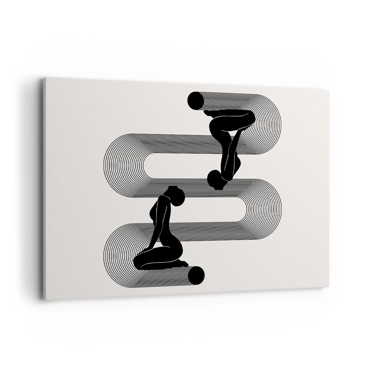 Tablou pe pânză - Simetrie senzuală - 120x80 cm